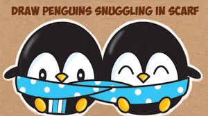 How to draw a realistic emperor penguin. How To Draw Cute Kawaii Chibi Cartoon Penguins In A Scarf For Winter Easy Step By Step Drawing Tutorial For Kids How To Draw Step By Step Drawing Tutorials