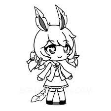 Gacha life dreams of becoming a brave warrior. 20 Free Gacha Life Coloring Pages Printable