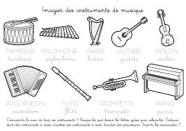 Connais Tu Le Nom De Tous Ces Instruments Recopie Les Par Dessus Les Lettr Coloriage Instrument De Musique Instrument De Musique Dessin Instrument De Musique
