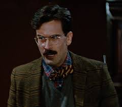 It's taken me years to finally trace you here, to finally fulfill my  family's destiny! Bruce Campbell as Robert Van Helsing in...