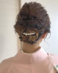 着物編 結婚式のお呼ばれはセルフアレンジでできちゃう 髪型でもおしゃれしよ hair 髪型 上品 ヘア 髪型 編み込み