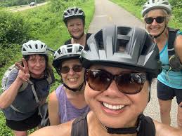 Whilst along an epic ride day This happened along the way Even but just in  passing A high five shared A cherry