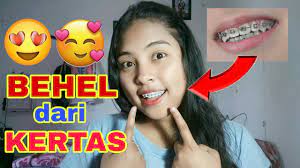 Maybe you would like to learn more about one of these? Buat Behel Dari Kertas Mudah Dan Untuk Hiburan Semata Desy Cahyani Lari Youtube
