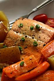 Cover and marinate for a least 15 min up to 1 hour. Instant Pot Lemon Butter Garlic Salmon With Homestyle Vegetables 365 Days Of Slow Cooking And Pressure Cooking
