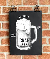 Craft Beer Pub Poster Mockup Free Image By Rawpixel Com Ake Beer Pub Craft Beer Poster Mockup