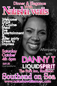 I literally can't wait for this night 🙌🪩💃🏻🕺🏼 A special Intimate  affair with the amazing Natasha watts and Soulful Tunes and Hosted by DJ Danny  T A smart night with great food,