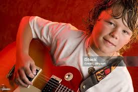 Young Rock Star Stock Photo