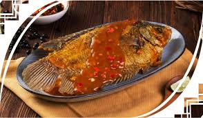 Saus padang yang nikmat akan membuat anda ketagihan untuk mencoba lagi. Menu Ikan Gurame Mang Engking Group