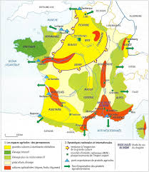 Paysages Agricoles Francais By Carole Mailley Map Scene