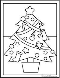 Click the undecorated christmas tree coloring pages to view printable version or color it online (compatible with ipad and android tablets). 25 Christmas Tree Coloring Pages Fun In The Snow