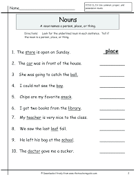 These are all free to download and are ready to print for your convenience. Free Grammar Worksheets Grade Schools Printable Kids Spelling Noun Worksheet Class 1 Verb 1st Sumnermuseumdc Org