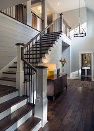 But you don't need learn how to stain or paint your wood stairs to get a makeover for under $50. Top 70 Best Stair Railing Ideas Indoor Staircase Designs