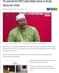 Ingat pas tu bersih sangat ke ? Sr Dakwa Pas Terima 2 5m Dari Umno 1mdb Polis Akan Mula Siasat Page 60 Carigold Forum