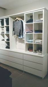 Open Cupboard With Kallax And Malm Cupboard Kallax Wohnaccessoires Schrank Planen Ikea Regal