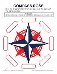 Compass rose template clipart best from printable compass rose template drawing compass clipart clipart panda free clipart images from printable compass rose template. Compass Rose Worksheet Education Com