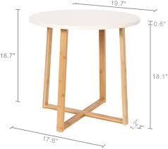 From classic to modern, functional to fashionable, find the one that's right for you. Buy Bameos Side Table Modern Nightstand Round Side End Accent Coffee Table For Living Room Bedroom Balcony Family And Office 19 7inx18 7in Online In Vietnam B07pw7vrgx