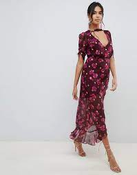 Los angeles fashion brand cultivated on the principles of confidence, femininity, and individuality. For Love Lemons Stella Burnout Maxi Dress Asos