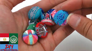 طريقة تغليف الأزرار بالقماش أصنعي زرار بنفسك Youtube