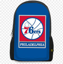 The philadelphia 76ers (sixers) are a professional basketball team based in philadelphia, pennsylvania. Hiladelphia 76ers Printed Backpacks Philadelphia 76ers Logo Font Png Image With Transparent Background Toppng