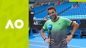 Click here for a full player profile. Matteo Berrettini I M Happy For The Win 2r On Court Interview Australian Open 2021 Youtube
