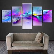 Modern Abstract Wall Art Abstract Canvas Art Split Canvas Etsy In 2020 Customized Canvas Art Abstract Canvas Art Canvas Painting