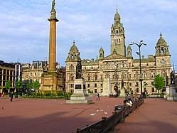 Grensen mot england går fra bunnen av solway firth i irskesjøen mot nordøst over. Glasgow Wikipedia