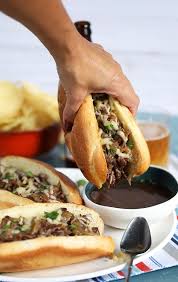 Easy Slow Cooker French Dip Sandwich The Suburban Soapbox Recipe Easy Slow Cooker Recipes Food
