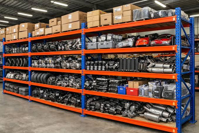 kho phụ tùng xe nâng với nhiều linh kiện bảo dưỡng