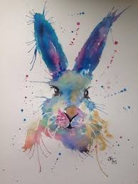 Pin By Rosie Hogan On Arty Bunny Art Art Bunny Painting
