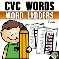 The word ladder is a small and. Cvc Word Ladders Free By Teacher Jeanell Teachers Pay Teachers