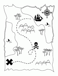 Pirate Treasure Map Coloring Page Pirate Maps Pirate Treasure Maps Pirate Coloring Pages