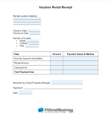 Tenants will pay a 2.95% fee when using a credit. Free Printable Rent Receipt Template Download