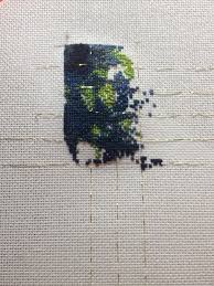 When stitching a large cross stitch project, one of the biggest frustrations is caused by making mistakes in placing stitches. Treasure Hunt Bookshelf The Crafty Couple And Their Cat