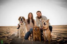 Family Photos Family Portrait Beach Dog Puppy Dogs Puppies Sand Surf Ocean Inspiration Fur Baby Hermosa Beac Dog Beach Dog Photoshoot Family Photos