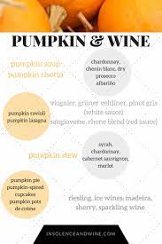 There's lots more to pumpkin than good old pumpkin pie or pumpkin bread. 8 Pumpkin Wine Pairings Insolence Wine