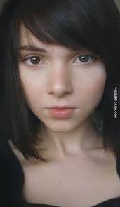 ロシアとウクライナのハーフ美少女が 進撃の巨人 ミカサに似ていると話題に 顔 ビューティー 美しい目