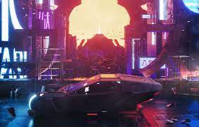 Blade runner, dating as it does from an era of american fear and trembling over the skyrocketing value of the yen, posits a thoroughly japanified los angeles: Wallpaper Auto The City Neon Machine Rain Movie Art Art The Film Fiction Blade Runner Blade Runner Blade Runner 2049 2049 Transport Vehicles Flying Machine Images For Desktop Section Fantastika Download