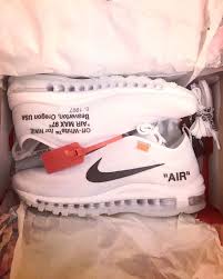 Off White X Nike Air Max 97 The Ten Eu41 White Outfits For Women Nike Air Max Nike Air Max 97