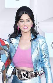 Pin By Doon On Katy Perry Blue Leather Skirt Katy Perry Blue Leather