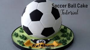 Cakes normally contain a combination of flour, sugar, eggs, and butter or oil, with some varieties also requiring liquid and leavening agents. Soccer Ball Cake Tutorial Football Cake Youtube