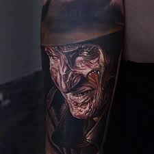 Instagram pessoal @freddycamposs tattoo artist since 2010 agendamentos sp x mg Portrait Freddy Krueger Tattoo By Nikko Hurtado