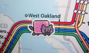 Nyan Bart Nyan Cat Bart Cat Stickers