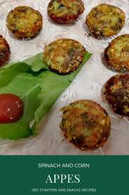 Cheesy Spinach Corn Appe South Indian Snack South Indian Snacks Cafe Food Snacks