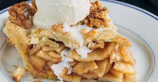 Apple pie ice cream has the ice cream built in! Homemade Apple Pie
