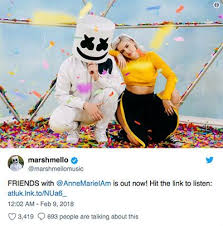 I'm wonderin', can we still be friends? Listen Marshmello Anne Marie Release Friends