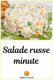 Salade Russe Minute Recettes De Cuisine Recette Entree Froide Recette Facile