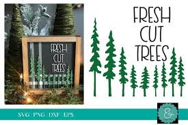 The best selection of royalty free christmas tree vector art, graphics and stock illustrations. Fresh Cut Trees Svg Christmas Trees Svg Christmas Svg 957889 Laser Engraving Design Bundles