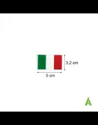 Bandiera della repubblica italiana, il tricolore italiano) ist das bedeutendste staatssymbol der italienischen republik. Italienische Flagge Thermokleber Und Nahen Von Arem Italia