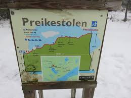 Das felsplateau liegt in ryfylke. Wikiloc Winter Hike February To Pulpit Rock Preikestolen Stavanger Trail