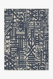 Dreaming of the plush feel of a modern runner rug between your toes? Granite Ombre Slate Blue Rug Washable Rug Ruggable